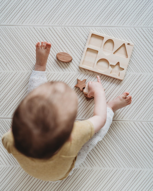 CHUNKY SHAPE PUZZLE by QTOYS - The Playful Collective