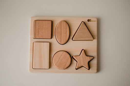 CHUNKY SHAPE PUZZLE by QTOYS - The Playful Collective