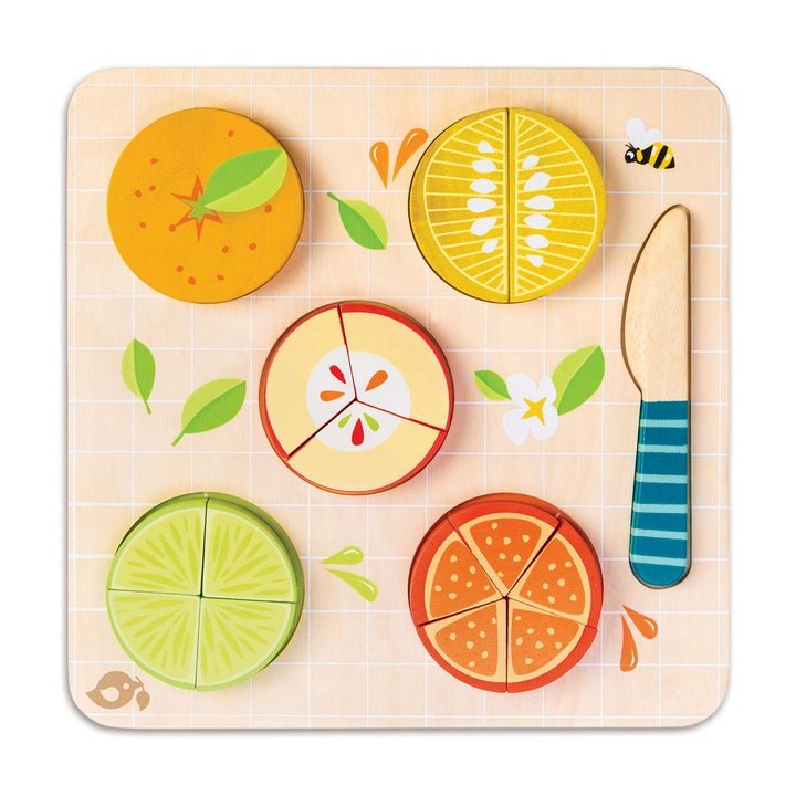 CITRUS FRACTIONS PUZZLE by TENDER LEAF TOYS - The Playful Collective