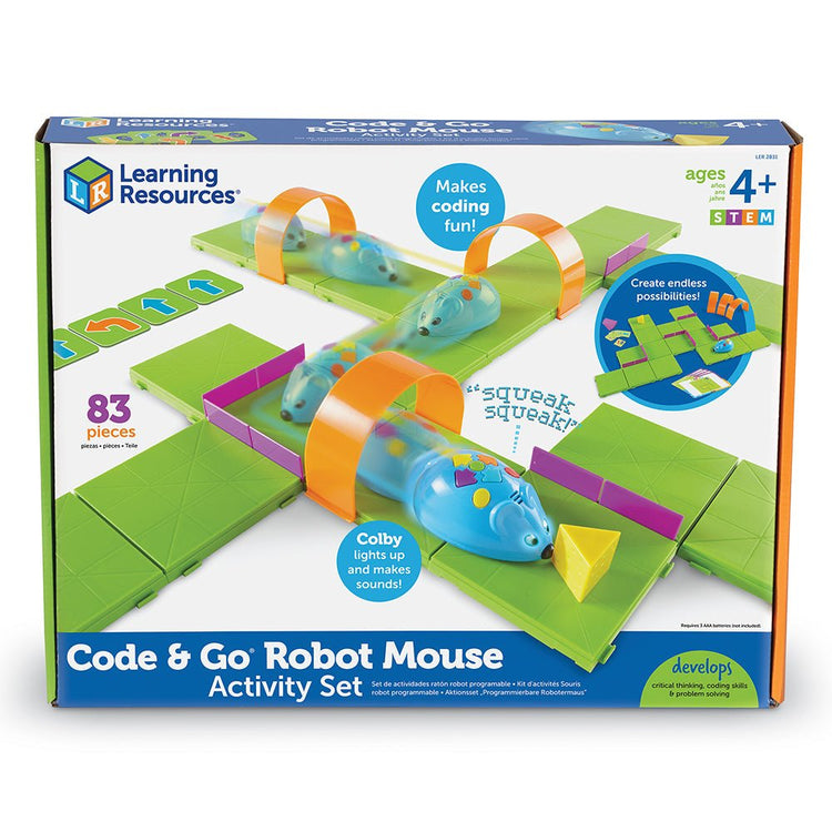 CODE & GO™ ROBOT MOUSE ACTIVITY SET by LEARNING RESOURCES - The Playful Collective