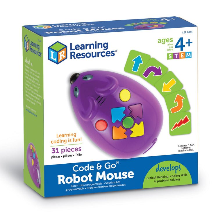 CODE & GO™ ROBOT MOUSE by LEARNING RESOURCES - The Playful Collective
