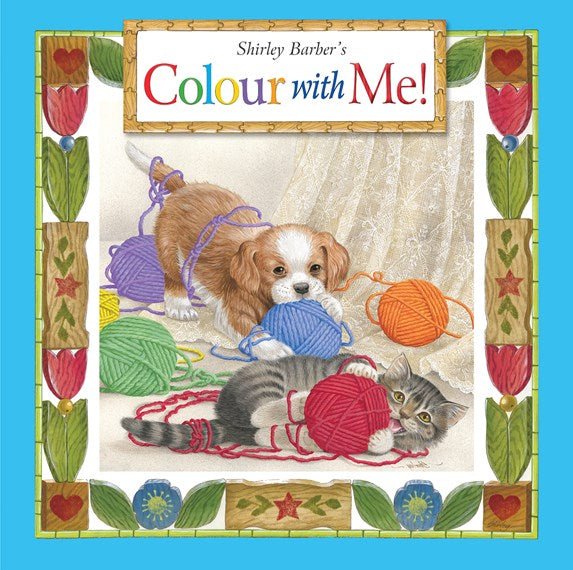 COLOUR WITH ME (BOARD BOOK) by SHIRLEY BARBER - The Playful Collective