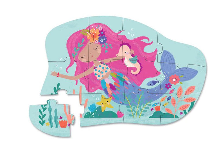 CROCODILE CREEK | MINI PUZZLE 12 PC - MERMAIED DREAMS by CROCODILE CREEK - The Playful Collective