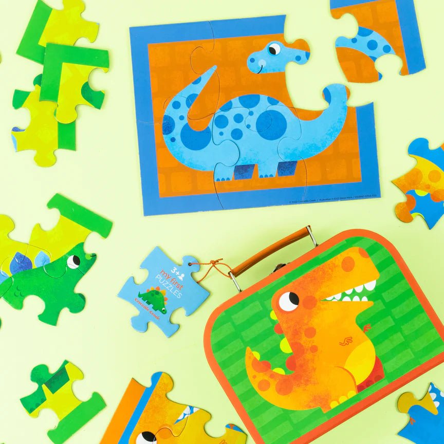 CROCODILE CREEK | MY FIRST PUZZLE CASE - DINOSAURS by CROCODILE CREEK - The Playful Collective