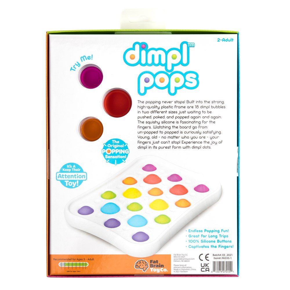 DIMPL POPS by FAT BRAIN TOYS - The Playful Collective