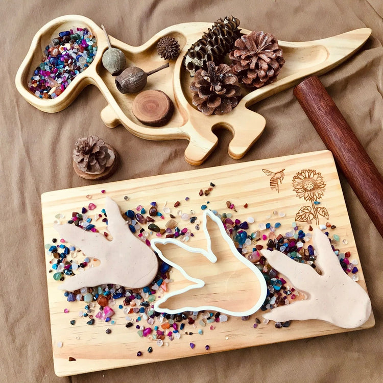 DINOSAUR FOOT PRINT BIO CUTTER by BEADIE BUG PLAY - The Playful Collective