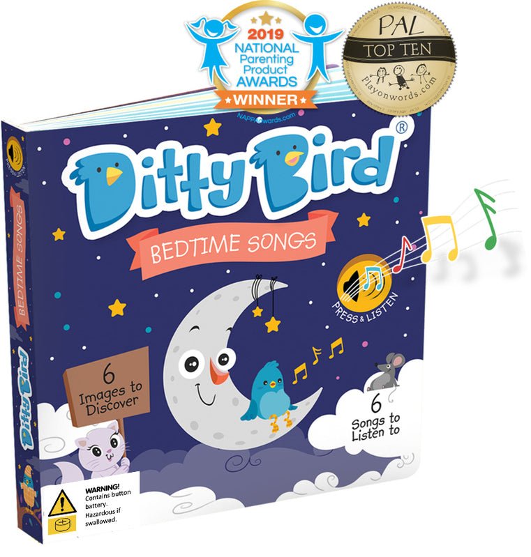 DITTY BIRD | BEDTIME SONGS SOUND BOOK *PRE-ORDER* by DITTY BIRD - The Playful Collective