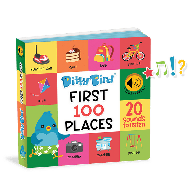 DITTY BIRD | FIRST 100 PLACES SOUND BOOK by DITTY BIRD - The Playful Collective