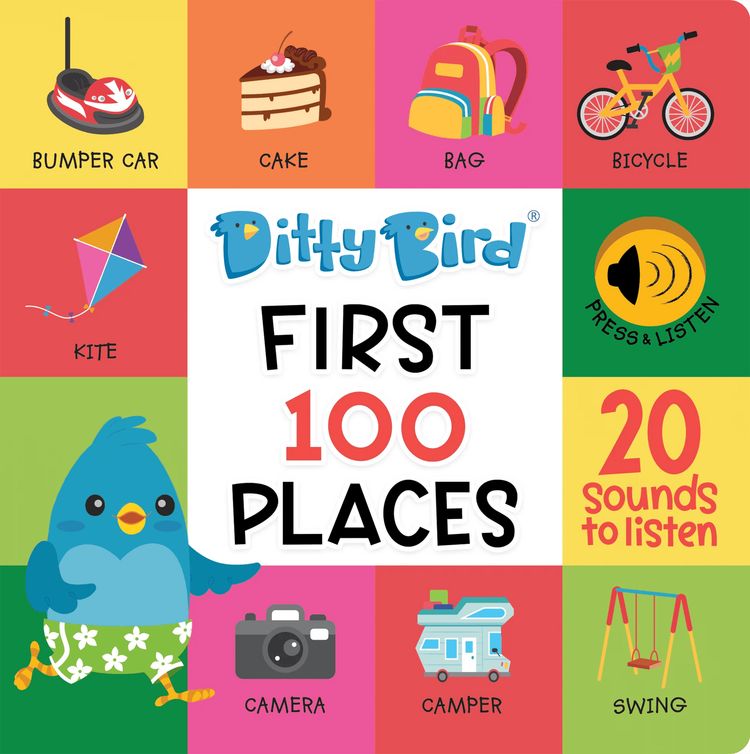 DITTY BIRD | FIRST 100 PLACES SOUND BOOK by DITTY BIRD - The Playful Collective