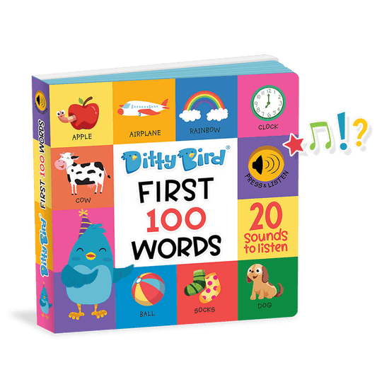 DITTY BIRD | FIRST 100 WORDS SOUND BOOK by DITTY BIRD - The Playful Collective