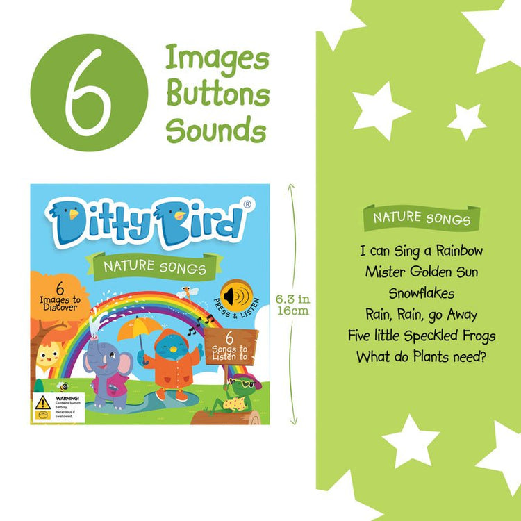 DITTY BIRD | NATURE SONGS SOUND BOOK *PRE-ORDER* by DITTY BIRD - The Playful Collective