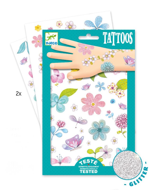 DJECO | TATTOOS - FAIR FLOWERS OF THE FIELD *PRE-ORDER* by DJECO - The Playful Collective