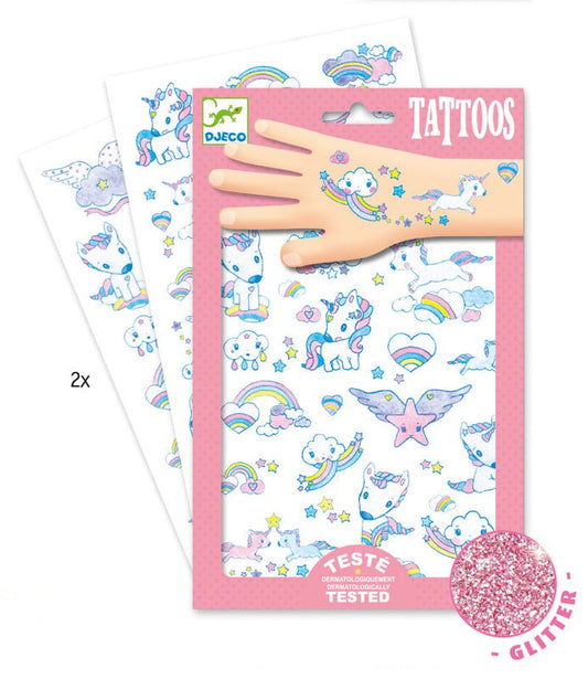 DJECO | TATTOOS - UNICORNS *PRE-ORDER* by DJECO - The Playful Collective