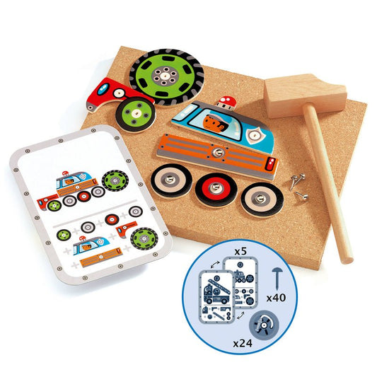 DJECO | VEHICLES TAP TAP *PRE-ORDER* by DJECO - The Playful Collective