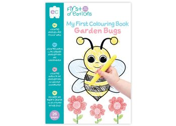 EDUCATIONAL COLOURS | FIRST CREATIONS COLOURING BOOKS Garden Bugs by EDUCATIONAL COLOURS - The Playful Collective