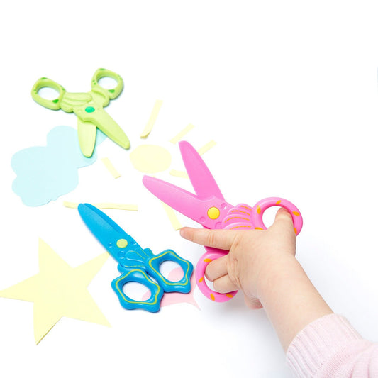 EDUCATIONAL COLOURS | FIRST CREATIONS SAFETY SCISSORS SET OF 3 by EDUCATIONAL COLOURS - The Playful Collective