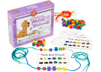 EDUCATIONAL COLOURS | LEARNING CAN BE FUN THINK AND THREAD KIT by EDUCATIONAL COLOURS - The Playful Collective