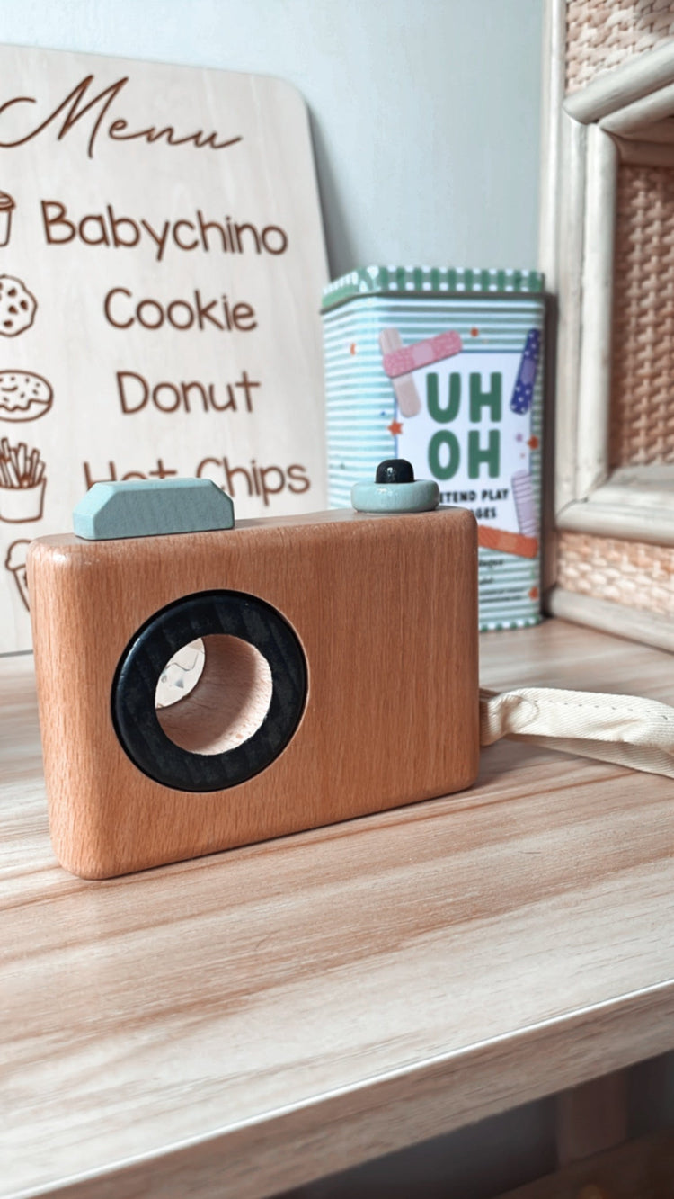 EGMONT TOYS | WOODEN PLAY CAMERA by EGMONT TOYS - The Playful Collective