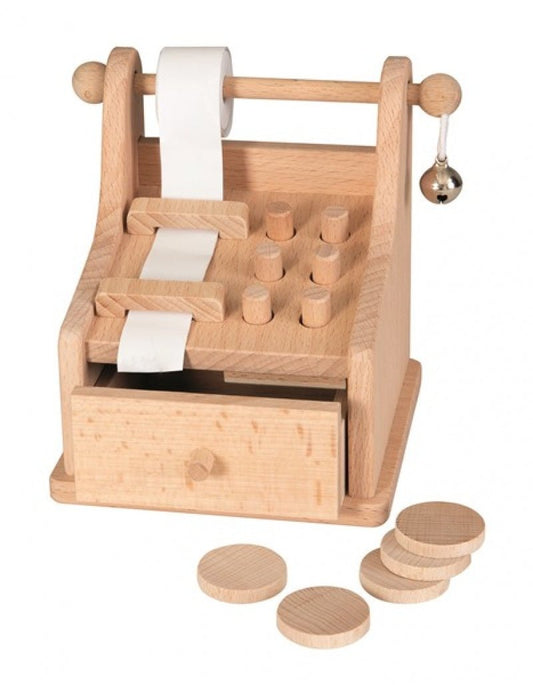EGMONT TOYS | WOODEN PLAY CASH REGISTER by EGMONT TOYS - The Playful Collective