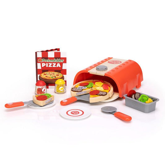 FAT BRAIN TOYS | PRETENDABLES BACKYARD PIZZA OVEN SET by FAT BRAIN TOYS - The Playful Collective