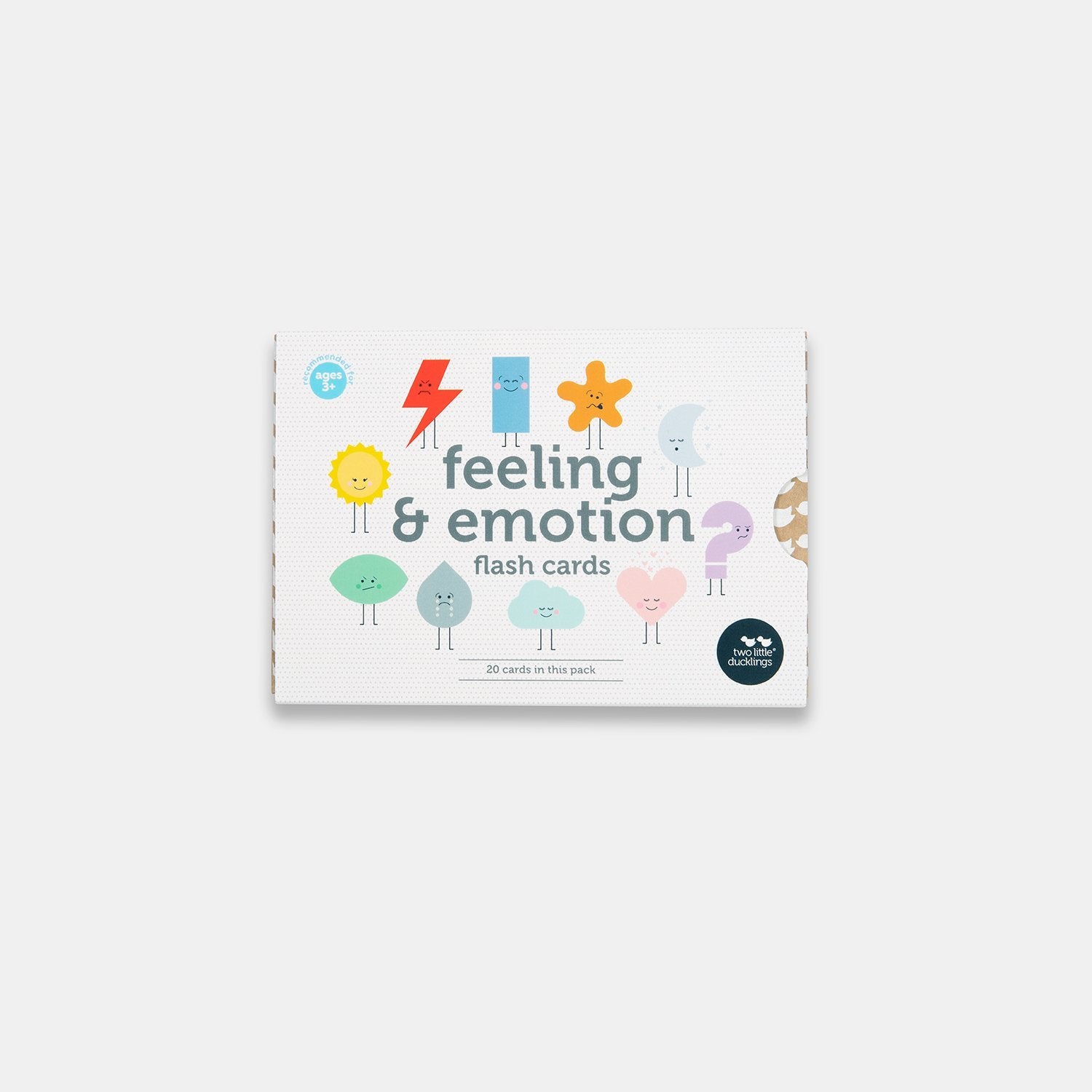 FEELING & EMOTION FLASH CARDS by TWO LITTLE DUCKLINGS - The Playful Collective