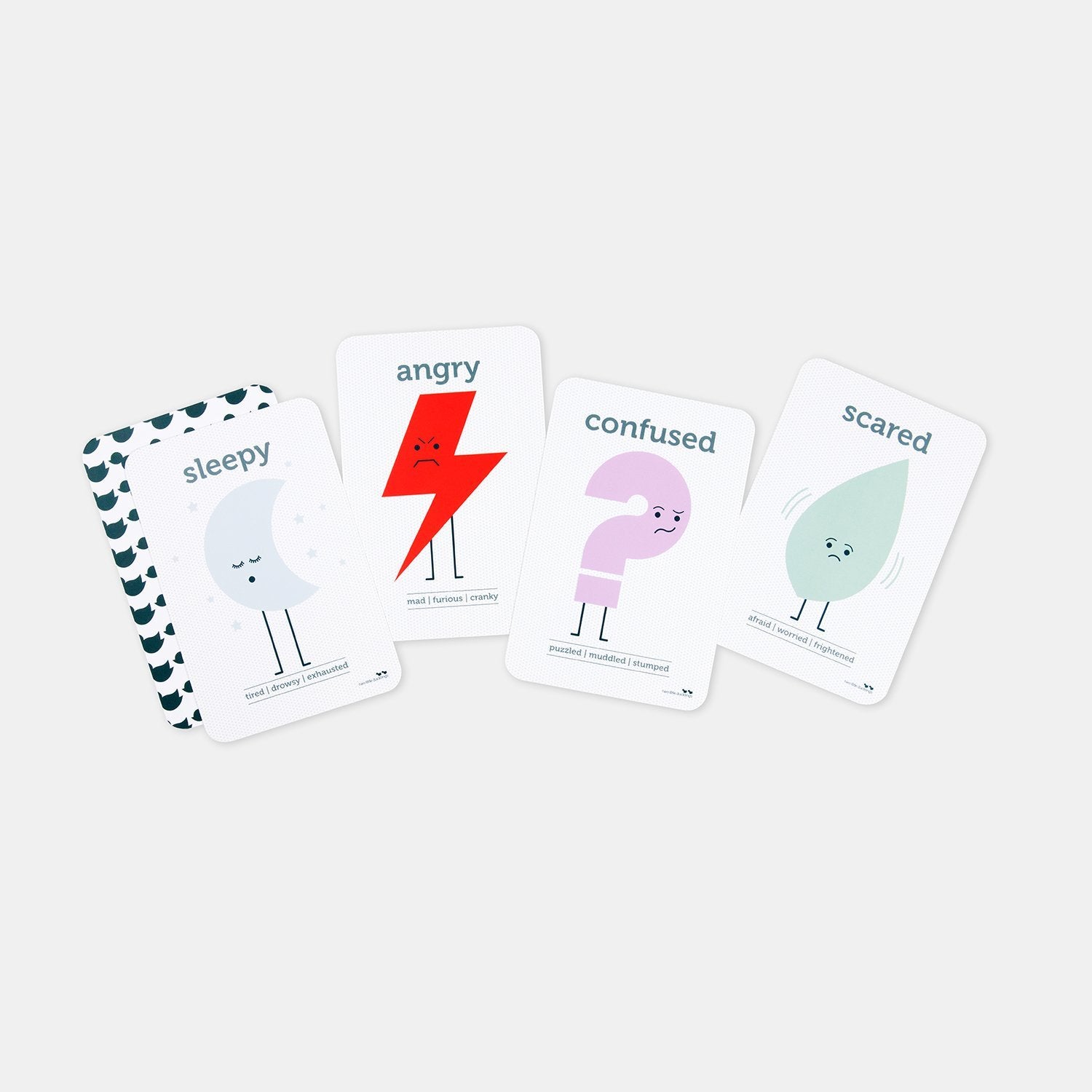 FEELING & EMOTION FLASH CARDS by TWO LITTLE DUCKLINGS - The Playful Collective