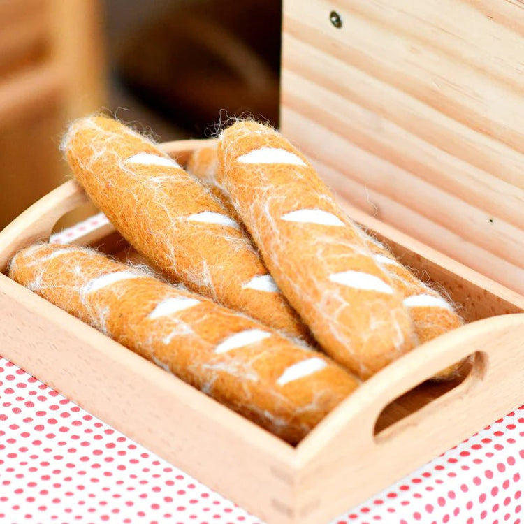 FELT BAGUETTE (SET OF 2) by TARA TREASURES - The Playful Collective