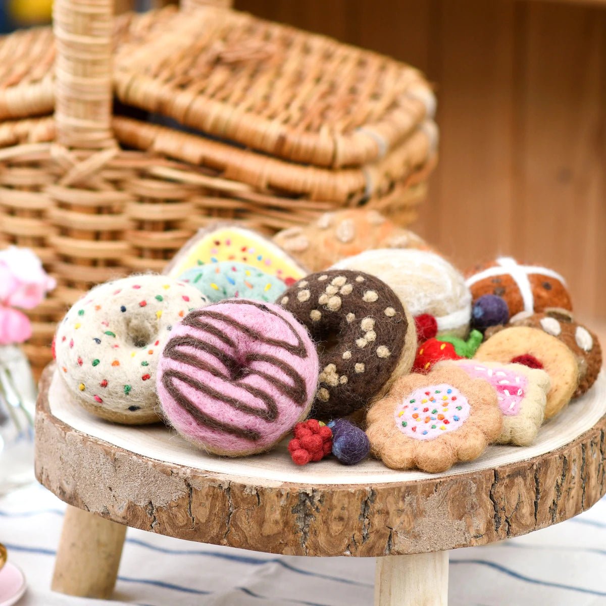 FELT FAIRY BREAD (SET OF 2) by TARA TREASURES - The Playful Collective