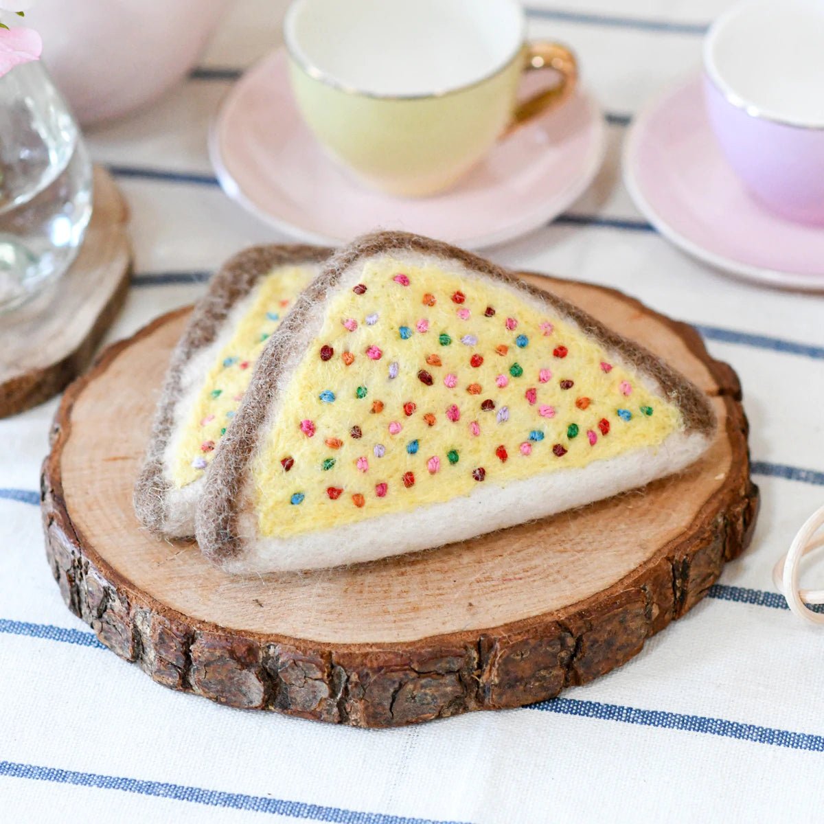 FELT FAIRY BREAD (SET OF 2) by TARA TREASURES - The Playful Collective