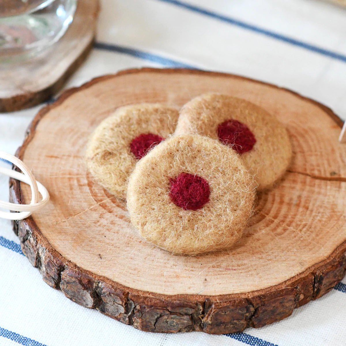 FELT JAM DROP BISCUIT (SET OF 3) by TARA TREASURES - The Playful Collective