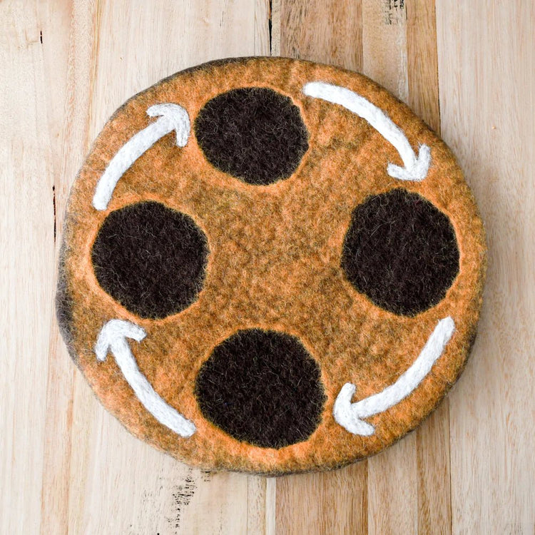 FELT LIFECYCLE TRAY PLAYMAT (EARTH) by TARA TREASURES - The Playful Collective