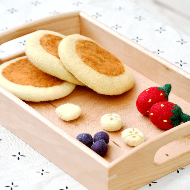 FELT PANCAKE STACK SET by TARA TREASURES - The Playful Collective