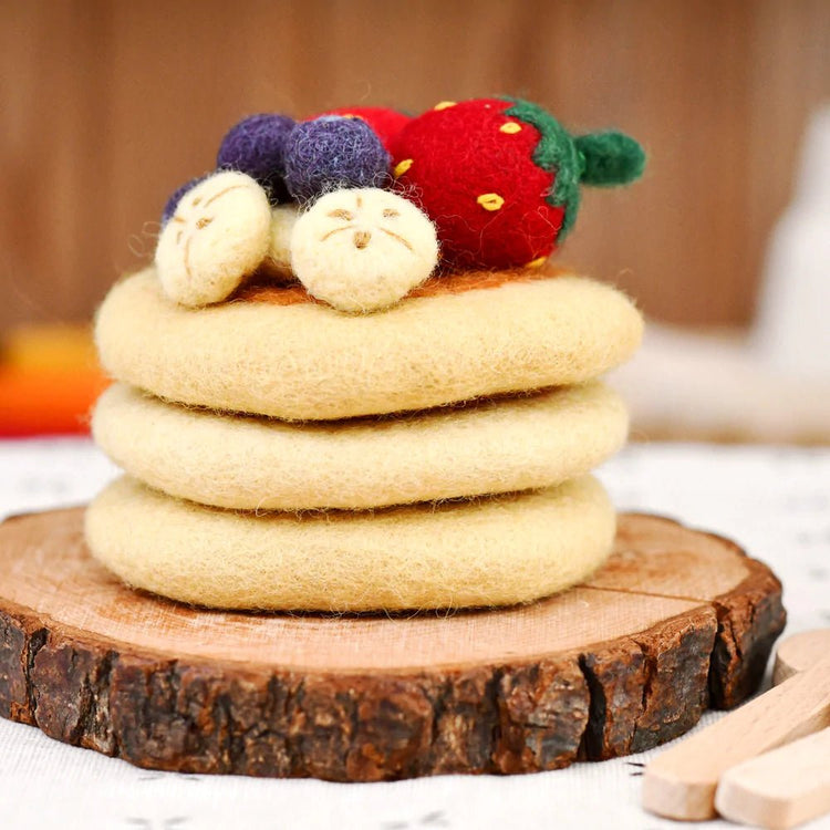 FELT PANCAKE STACK SET by TARA TREASURES - The Playful Collective