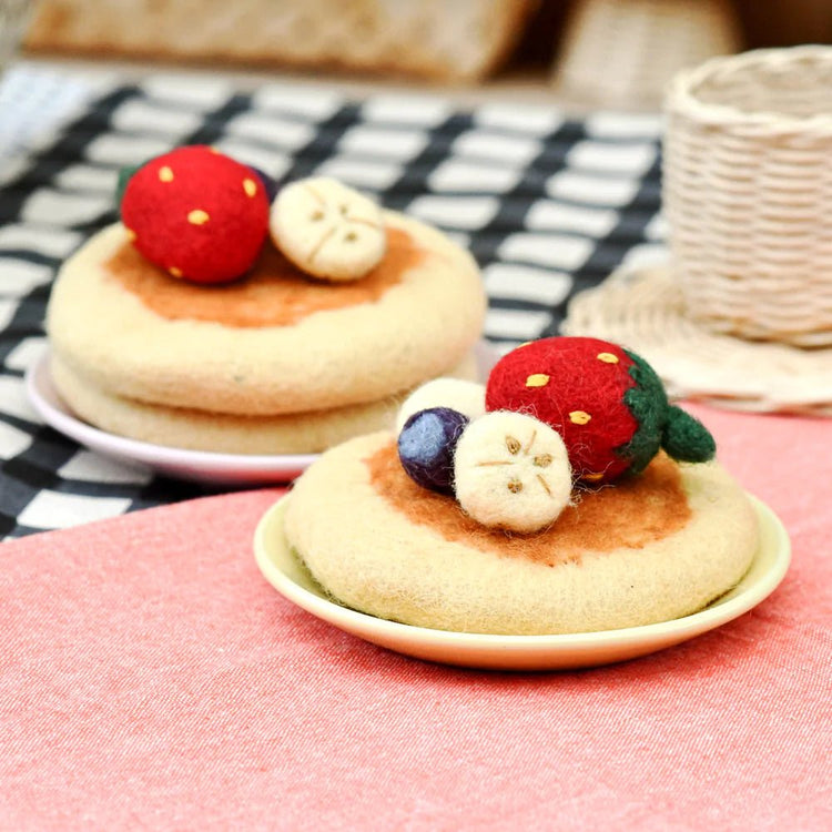 FELT PANCAKE STACK SET by TARA TREASURES - The Playful Collective