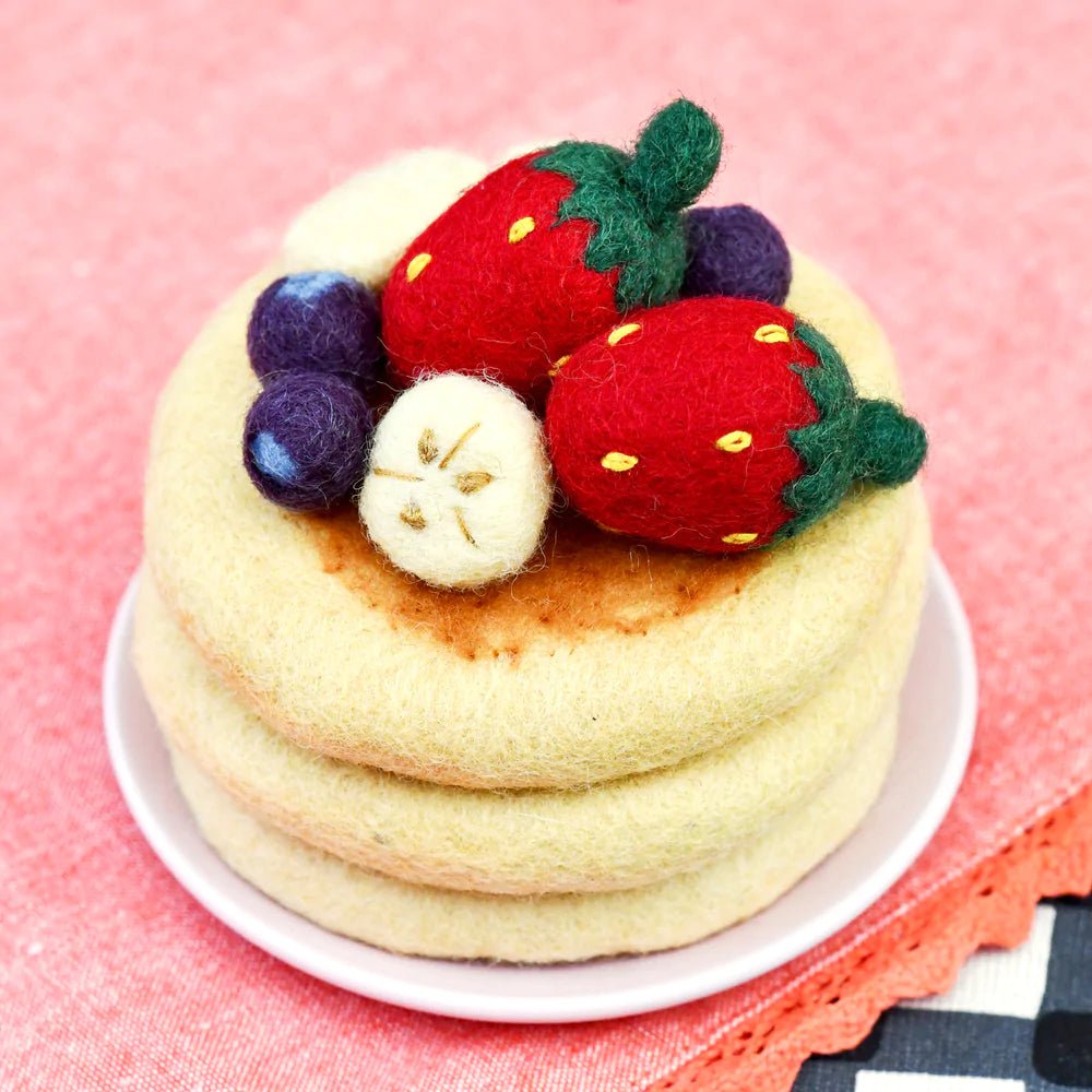 FELT PANCAKE STACK SET by TARA TREASURES - The Playful Collective