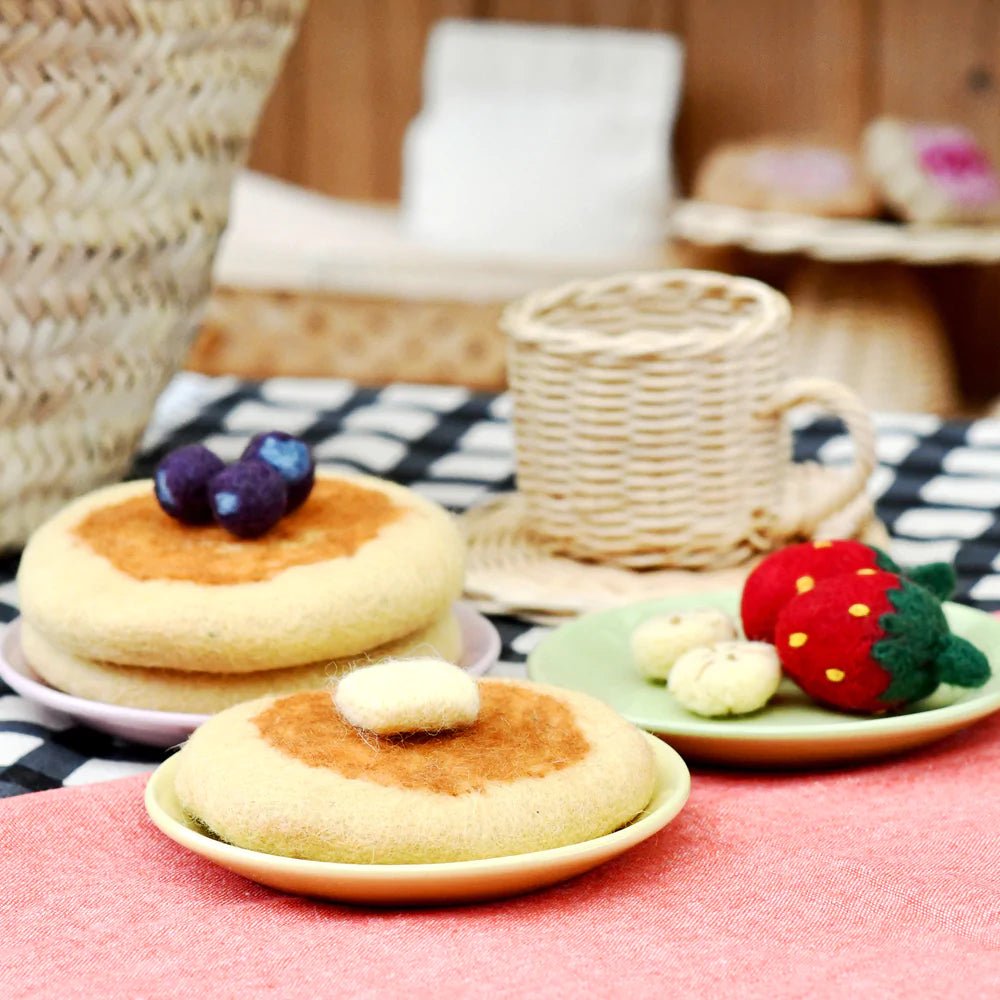 FELT PANCAKE STACK SET by TARA TREASURES - The Playful Collective