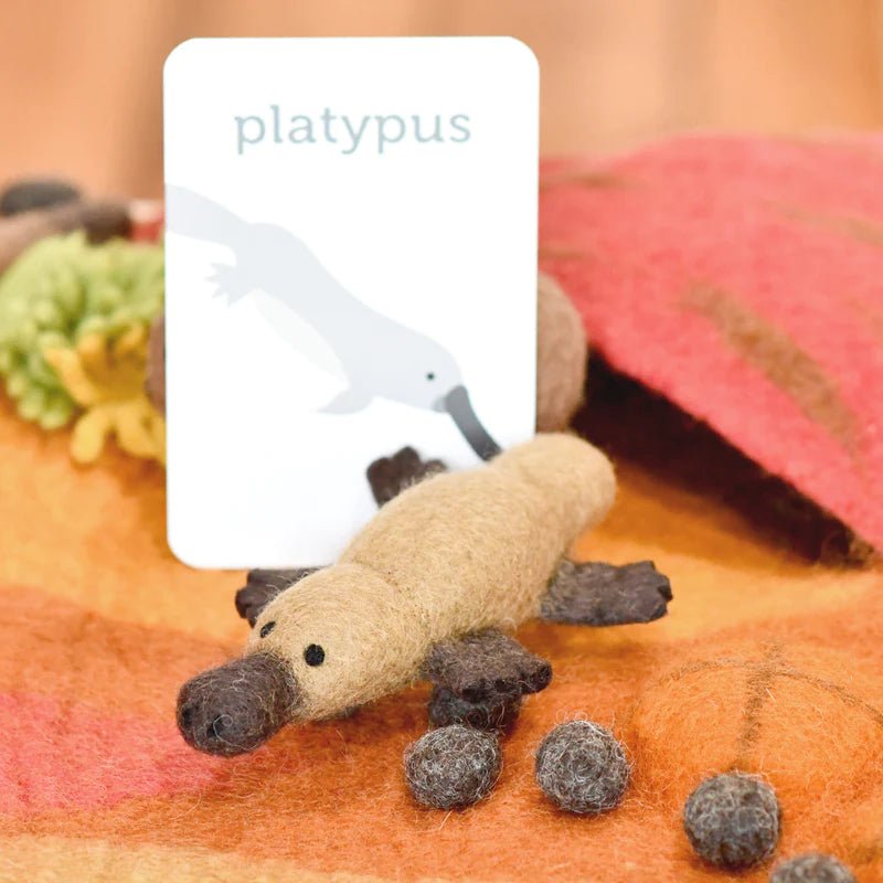 FELT PLATYPUS TOY (AUSTRALIAN ANIMAL) by TARA TREASURES - The Playful Collective