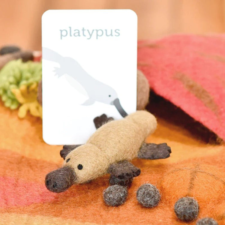 FELT PLATYPUS TOY (AUSTRALIAN ANIMAL) by TARA TREASURES - The Playful Collective