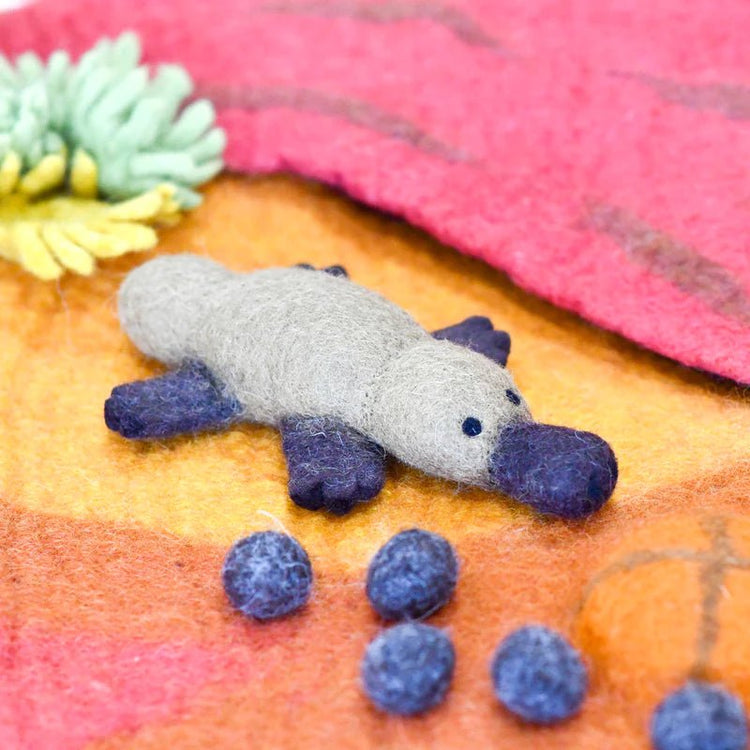 FELT PLATYPUS TOY (AUSTRALIAN ANIMAL) by TARA TREASURES - The Playful Collective