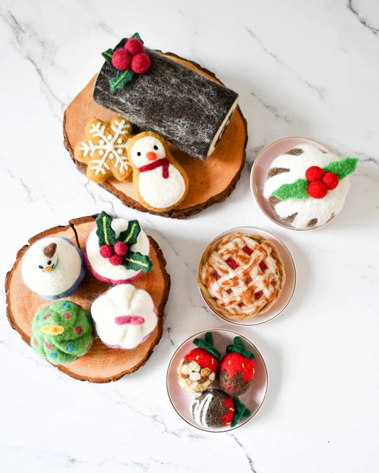 FELT SNOWMAN COOKIE by TARA TREASURES - The Playful Collective