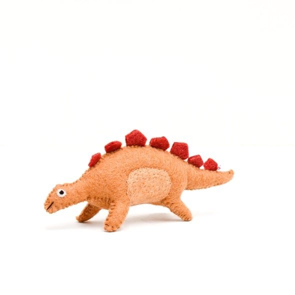 FELT STEGOSAURUS DINOSAUR TOY by TARA TREASURES - The Playful Collective