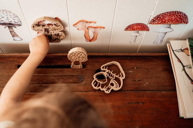 FIELD MUSHROOM ECO CUTTER by KINFOLK PANTRY - The Playful Collective