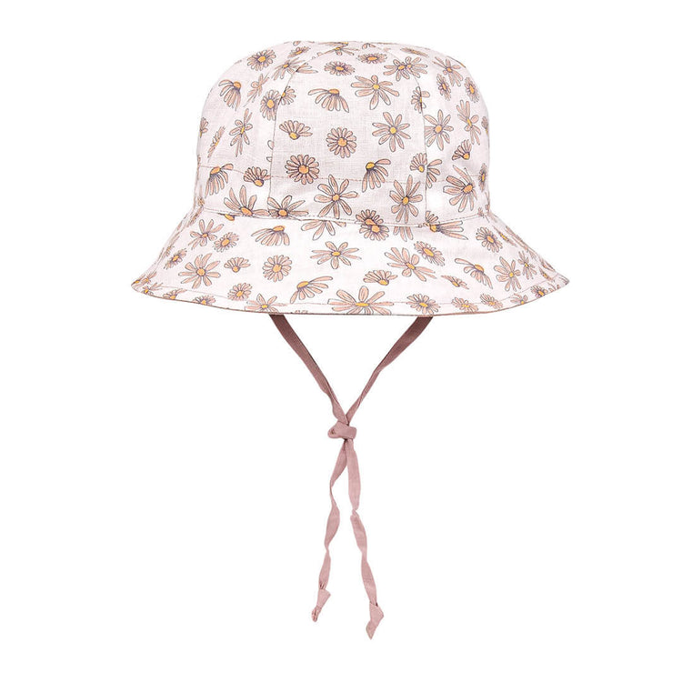 GIRLS REVERSIBLE SUN HAT - PAIGE/ROSA 6-12 mth / 46 - 50cm / S by BEDHEAD HATS - The Playful Collective