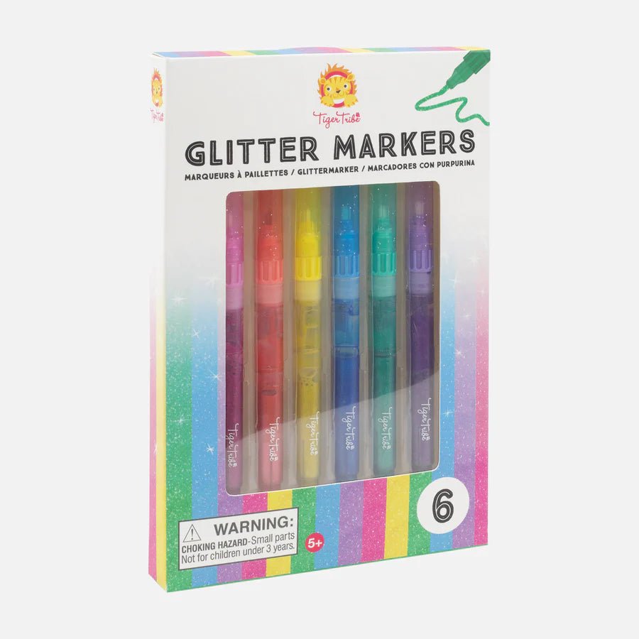 GLITTER MARKERS *PRE-ORDER* by TIGER TRIBE - The Playful Collective