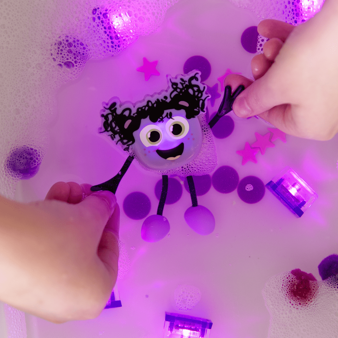 GLO PALS | *NEW DESIGN* LIGHT-UP SENSORY CUBES - LUMI (PURPLE) *PRE-ORDER* by GLO PALS - The Playful Collective