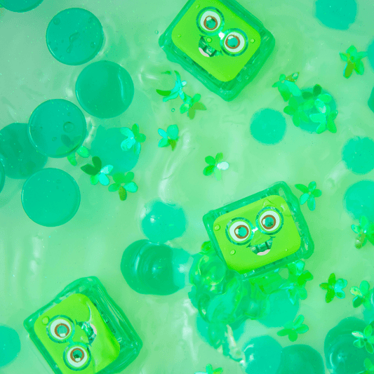 GLO PALS | *NEW DESIGN* LIGHT-UP SENSORY CUBES - PIPPA (GREEN) *PRE-ORDER* by GLO PALS - The Playful Collective