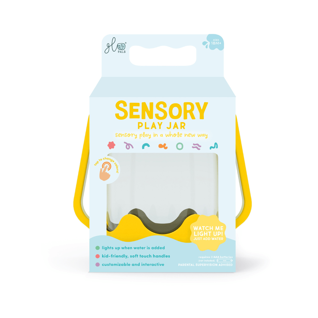 GLO PALS | SENSORY PLAY JAR - YELLOW *PRE-ORDER* by GLO PALS - The Playful Collective