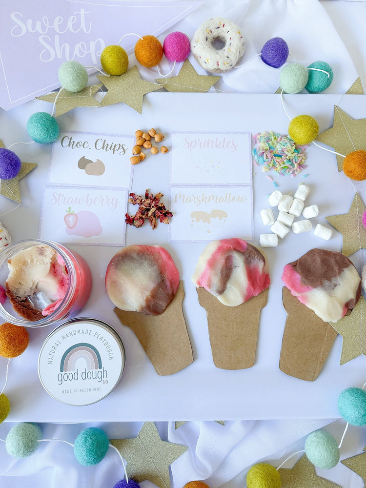 GOOD DOUGH CO | ICE-CREAM PLAYDOUGH | NEAPOLITAN *PRE-ORDER* by GOOD DOUGH CO - The Playful Collective