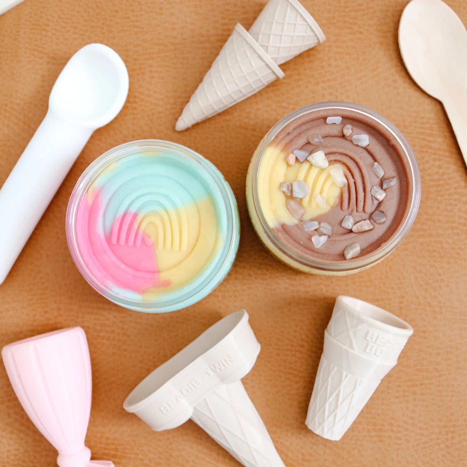 GOOD DOUGH CO | ICE-CREAM PLAYDOUGH | RAINBOW *PRE-ORDER* by GOOD DOUGH CO - The Playful Collective