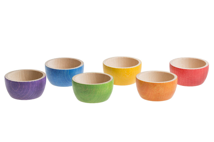 GRAPAT BOWLS COLOURED (6 PIECES) by GRAPAT - The Playful Collective